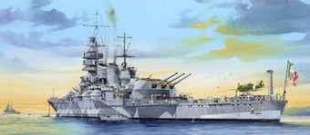 RN Roma Italian Navy Battleship, 1943 1/700 Trumpeter