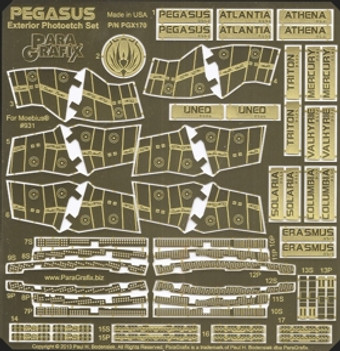 Battlestar Galactica Hull Inserts Photo-Etch Set for MOE 1/4105