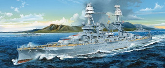 USS Iowa BB61 Battleship 1/200 Trumpeter