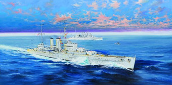 HMS Repulse WWII British Battle Cruiser 1941 1/350 Trumpeter