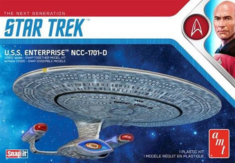 Star Trek: The Next Generation USS Enterprise NCC-1701D 1/2500 AMT Models