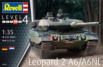 Revell Maqueta Leopard 2A6/A6M, Kit Modelo, Escala 1:72 (03180), 1/72 :  : Hogar y cocina