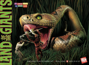 Land of the Giants: Snake Scene w/3 Figures & Base 1/48 Doll and Hobby