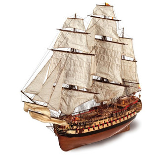 Montanes Spanish Naval 3-Masted Sailing Ship (Advanced Level) 1/70 Occre