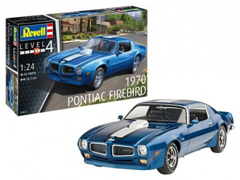 Revell 1/24 1970 Pontiac Firebird Plastic Model Car Kit Scale Rmx4489 for sale online 