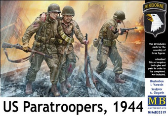 101th Light Company Paratroopers & British Tankmen France 1944 1