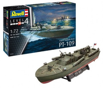 JFK PT-109 Patrol Boat 1/64 AMT Models