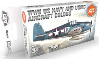 Vallejo : Air War USAF Colours Grey Schemes from 70's to Present