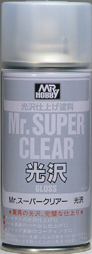 Mr. Super Clear UV Cut Flat Spray