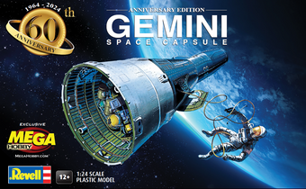 Gemini Space Capsule 60th Anniversary Edition 1/24 Revell