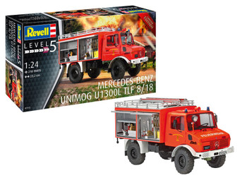 Mercedes Benz 1625 TLF 24/50 Fire Truck 1/24 Revell Germany