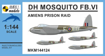 DH Mosquito FB VI Amiens Prison Raid Aircraft 1/144 Mark I Models