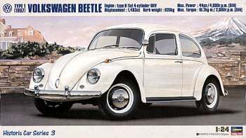 1967 Volkswagen Beetle Type 1 1/24 Hasegawa