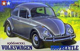 1966 Volkswagen Beetle Model Car 1/24 Tamiya