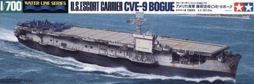 US Escort Carrier CVE-9 Bogue 1/700  Tamiya