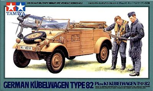 German Type 82 Kubelwagen Afrika Korps 1/16 Tamiya