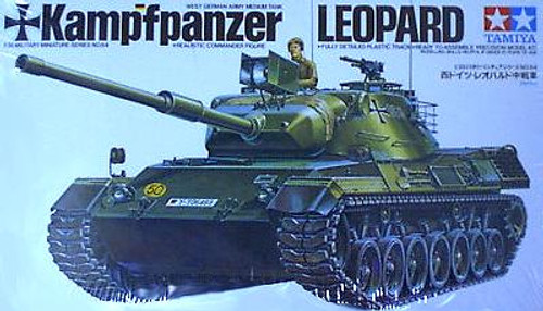 Leopard West German Medium Tank 1/35 Tamiya