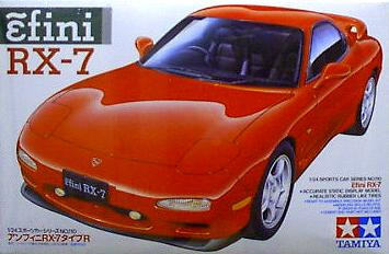 Mazda Efini RX-7 Model Car 1/24 Tamiya