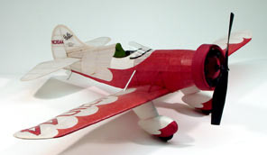 Gee Bee Model E Wooden Model Airplane Dumas