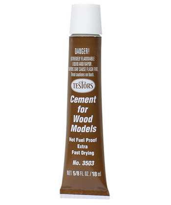Fast Drying Wood Cement Testors