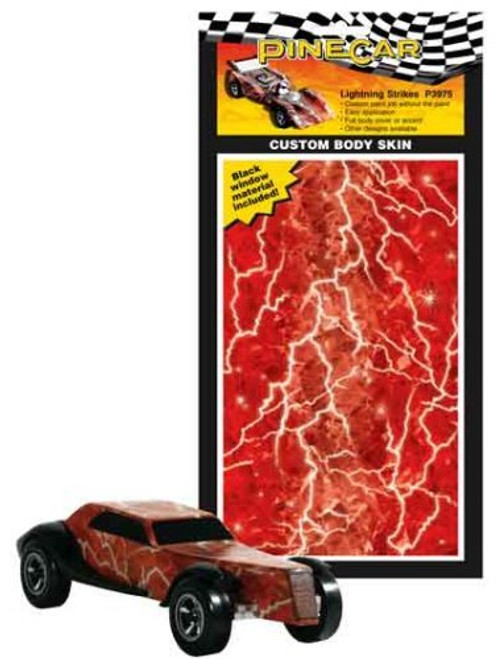 Lightning Strikes Custom Body Skin Pinecar