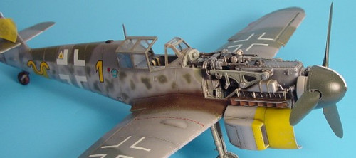 Messerschmitt BF-109G Engine Set (for Has) 1/32 Aires