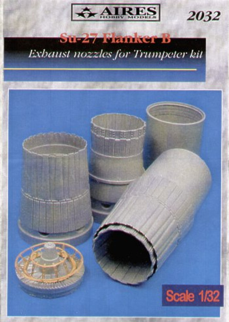 Sukhoi Su26 Flanker B Exhaust Nozzles (for TRP) 1/32 Aires