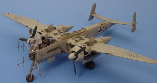 Heinkel He219A7 Uhu Detail Set (For TAM) 1/48 Aires