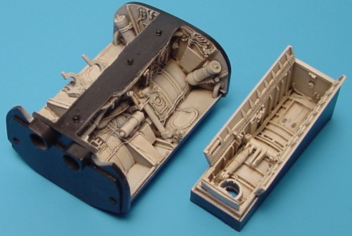 F-8 Crusader Wheel Bay (for Has) 1/48 Aires