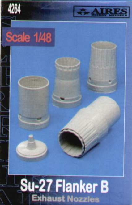 Sukhoi Su-27 Flanker B Exhaust Nozzles (for ACD) 1/48 Aires