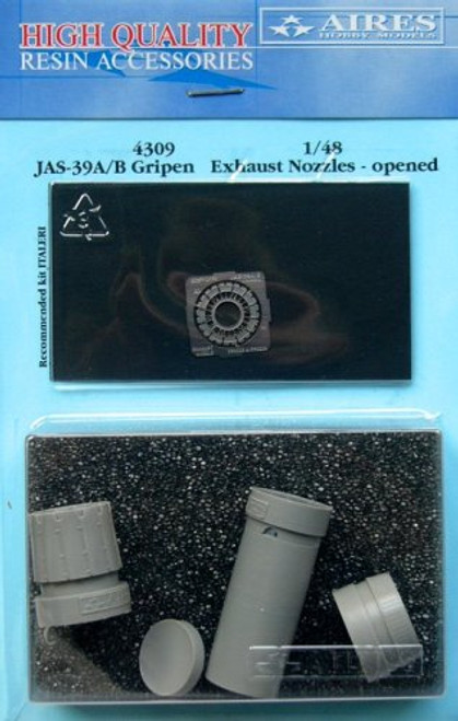 JAS-39A/B Gripen Exhaust Nozzles Opened (For ITA)1-48 Aires