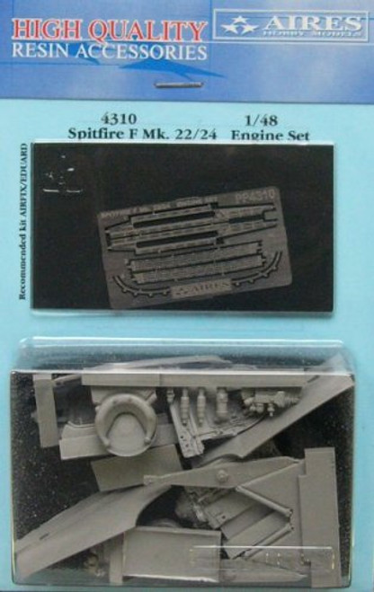 Spitfire F Mk 22/24 Engine Set (For ARX & EDU) 1/48 Aires