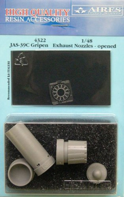 JAS-39C Gripen Exhaust Nozzle Opened (For ITA) 1/48 Aires