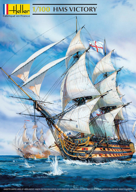 Le Soleil Royal Huge Sailing Ship 1/100 Heller