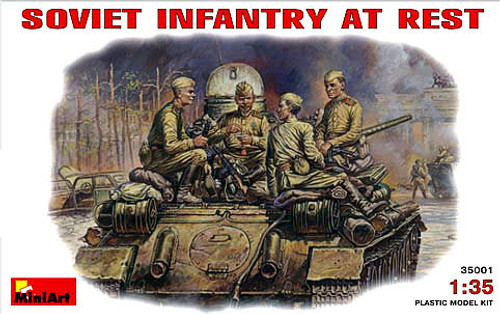 Soviet Infantry at Rest 1943-45 1/35 MiniArt