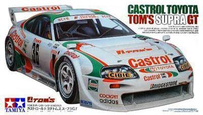 Castrol Toyota Toms Supra GT Sports Car 1/24 Tamiya