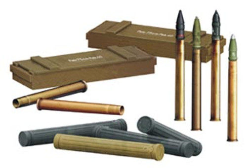 Pak 40 7.5cm Ammunition & Accessory Set 1/35 AFV Club