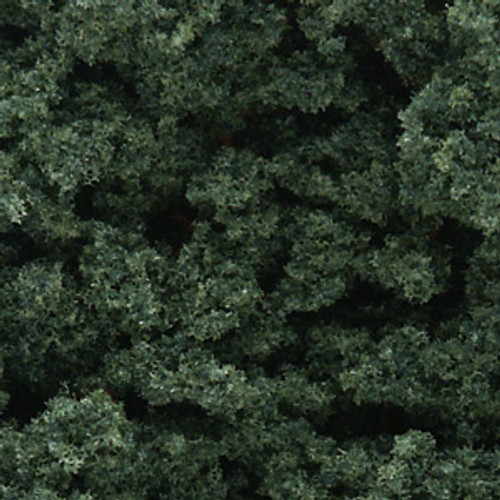 Dark Green Underbrush Clump Foliage Bag Woodland Scenics