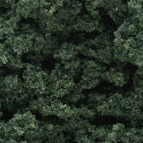 Dark Green Underbrush Clump Foliage Shaker Woodland Scenics