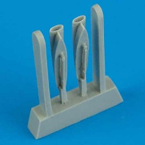 F8 Crusader Air Scoops for ACY 1/72 Quickboost