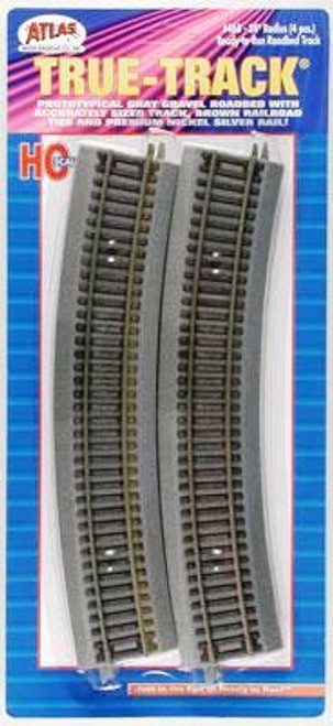 True-Track 24" Radius Track (4) HO Scale Atlas Trains