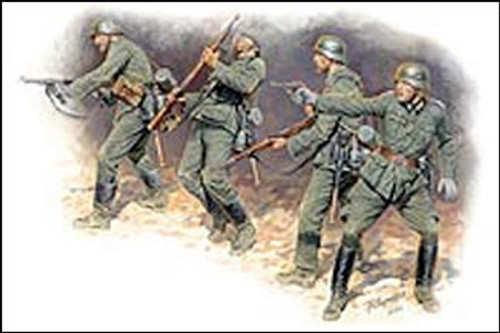 German Infantry in Action Eastern Front 1941-1942 1/35 Master Box