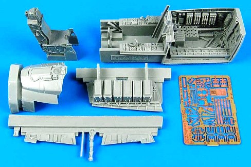 F-15C Eagle Cockpit Set Late Version (For HSG) 1/48 Aires