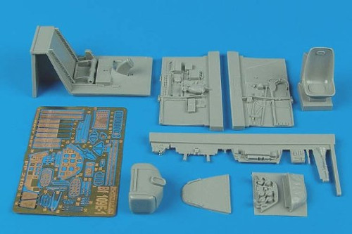 Messerschmitt Bf-109E1 Cockpit Set (For EDU) 1/32 Aires