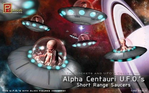UFOジオラマシリーズエリア５１　キャトルミューティレイション UFOジオラマシリーズ エリア51の金属製UFOフィギュア レーザー