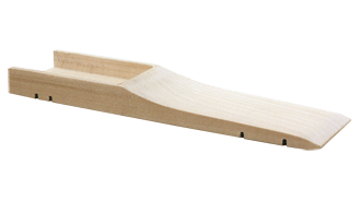 Pine Car Pre-Cut Design- White Lightning Pinewood Derby