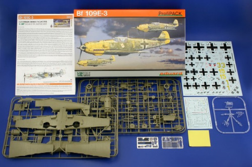 Bf-109E3 Fighter 1-32 Eduard