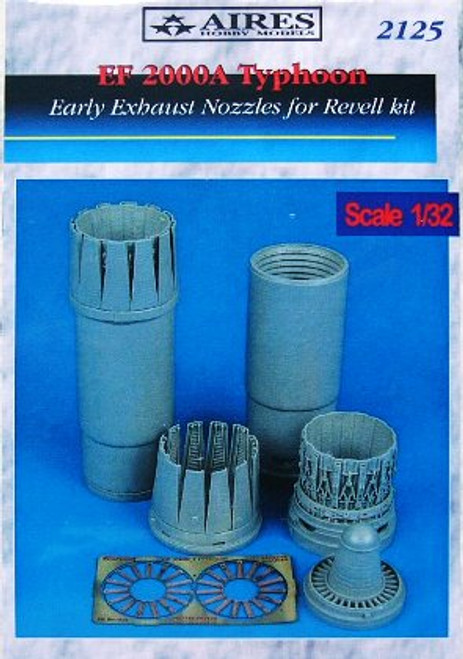 EF-2000A Typhoon Early Exhaust Nozzles (For RVL) 1/32 Aires