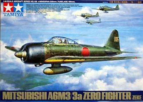 Mitsubishi A6M3/3a (Zeke) Zero Fighter 1/48 Tamiya
