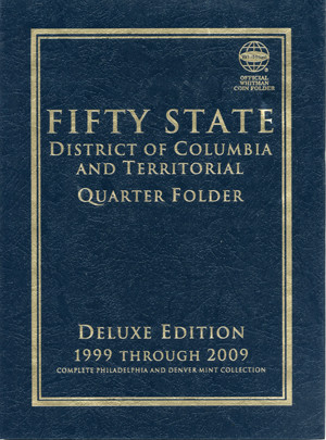 Fifty State Commemorative Quarter 1999-2009 Deluxe Coin Folder